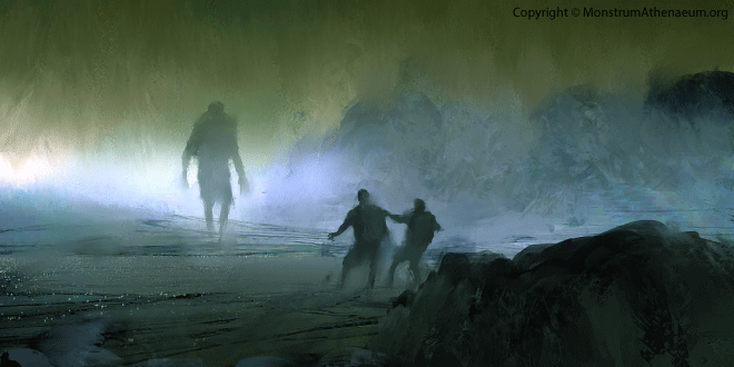 Nguyên là bởi "quái vật" màu xám bí ẩn trên có những đặc điểm kỳ lạ. Trong số này có việc, Am Fear Liath Mòr có hình dáng giống một người đàn ông nhưng có vóc dáng cao lớn hơn 3m.