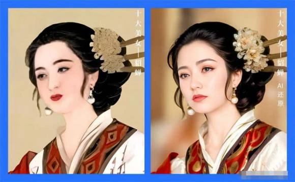 Phục dựng chân dung Điêu Thuyền, Dương Quý Phi: Bất ngờ dung mạo 