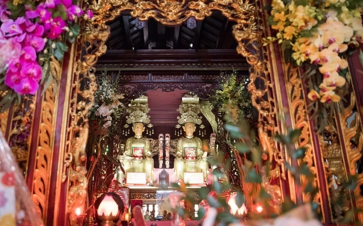 Bí ẩn đền Hạ Lôi linh thiêng ở Mê Linh thờ Hai Bà Trưng