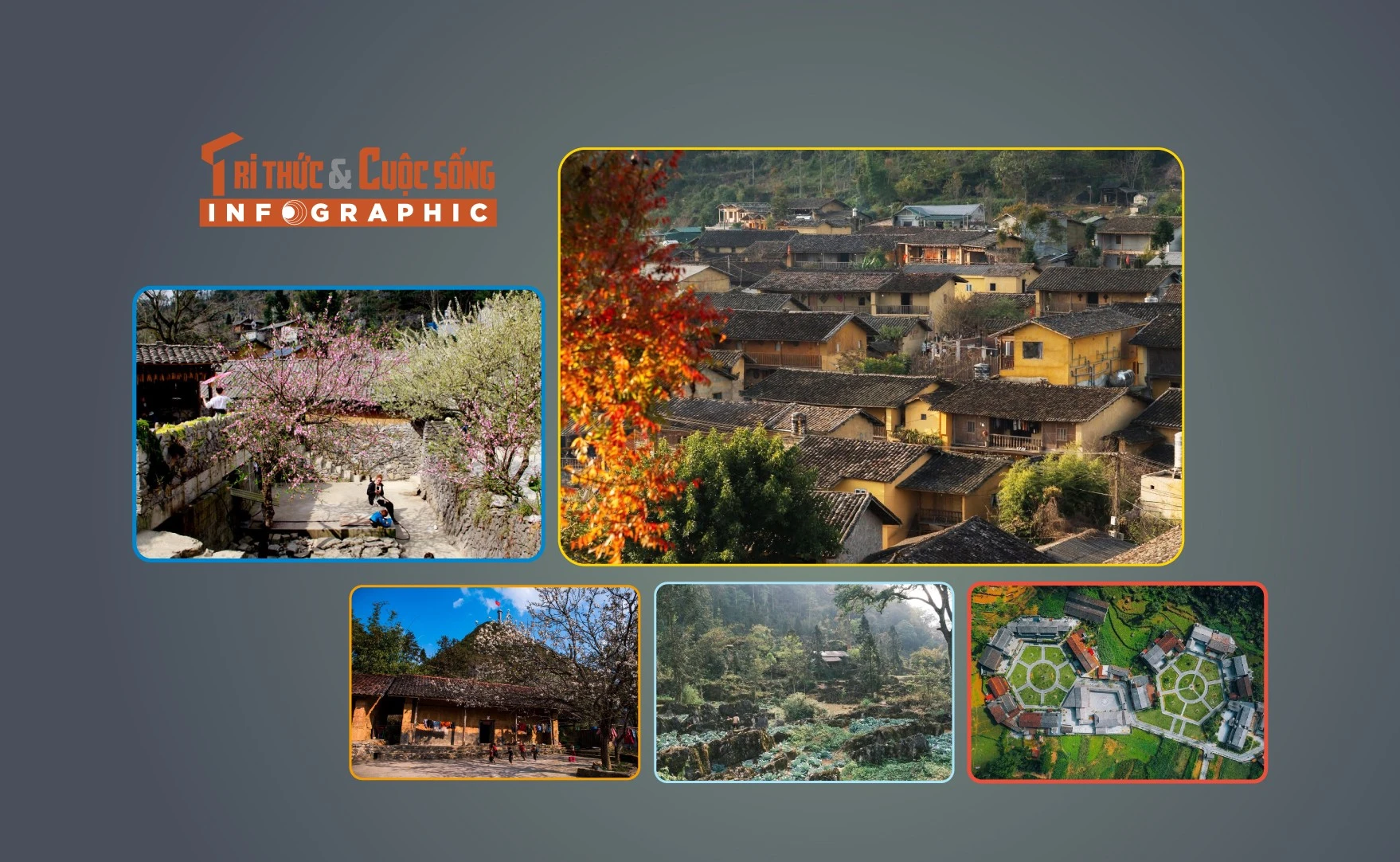 [INFOGRAPHIC] 5 ngôi làng độc đáo hút khách tại Tuyên Quang 