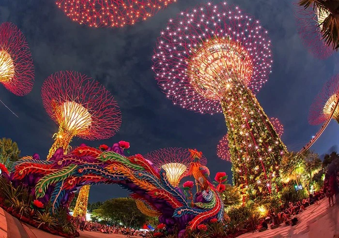 Check-in Trung thu châu Á, những điểm đến rực rỡ ánh sáng không thể bỏ lỡ 