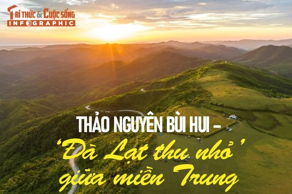 Thảo nguyên Bùi Hui - 'Đà Lạt thu nhỏ giữa miền Trung'