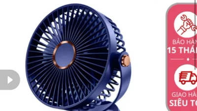 Có nên mua quạt tích điện kẹp bàn mini giá 75.000 đồng?