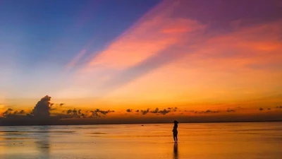 Săn bình minh trên biển vô cực, “gương trời” ở Hưng Yên