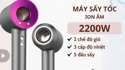Máy sấy tóc ion giá 63.000 đồng: Rẻ có đáng mua?