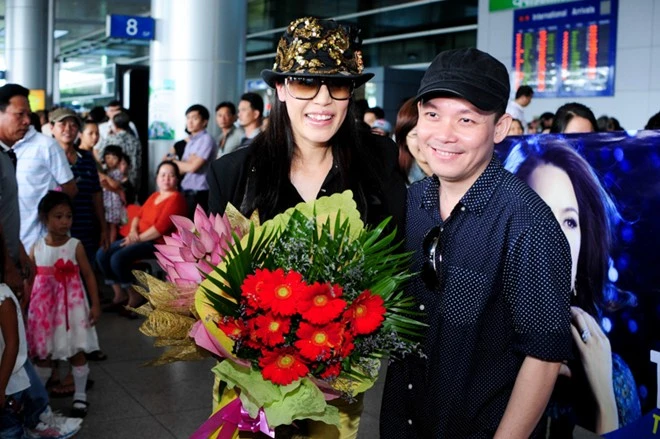 Thu Phương tự tạo ồn ào khi về Việt Nam