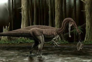 Loài khủng long ăn cá với móng vuốt khổng lồ, kinh dị