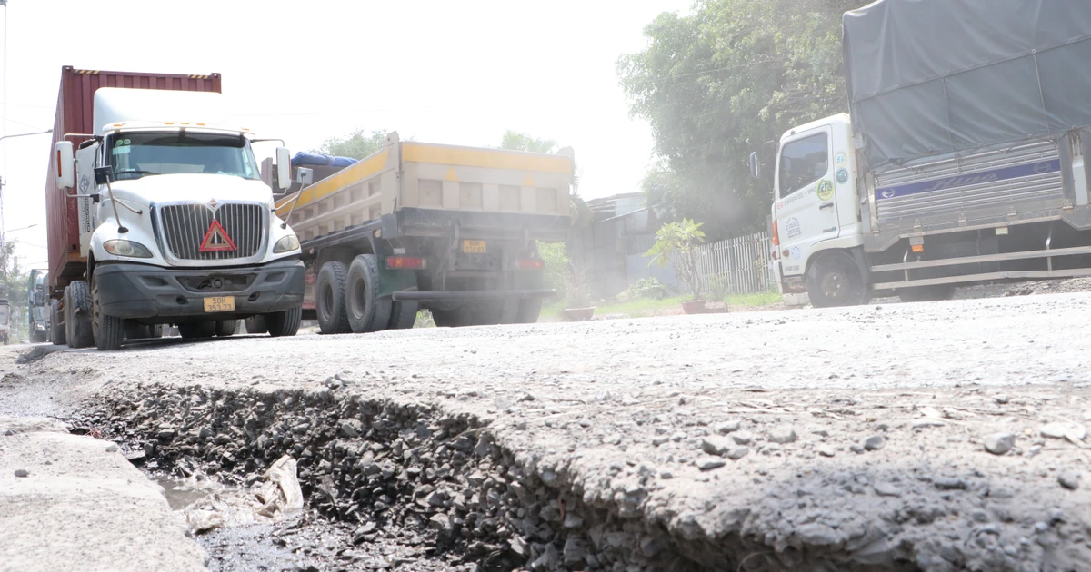 View - Đồng Nai: Gian nan khi đi qua đường Hoàng Văn Bổn | Báo Tri thức và Cuộc sống - TIN TỨC PHỔ BIẾN KIẾN THỨC 24H
