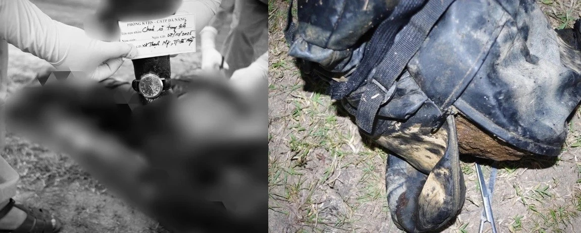 Phát hiện thi thể nam nổi trên hồ thủy điện, lưng đeo ba lô có tảng đá