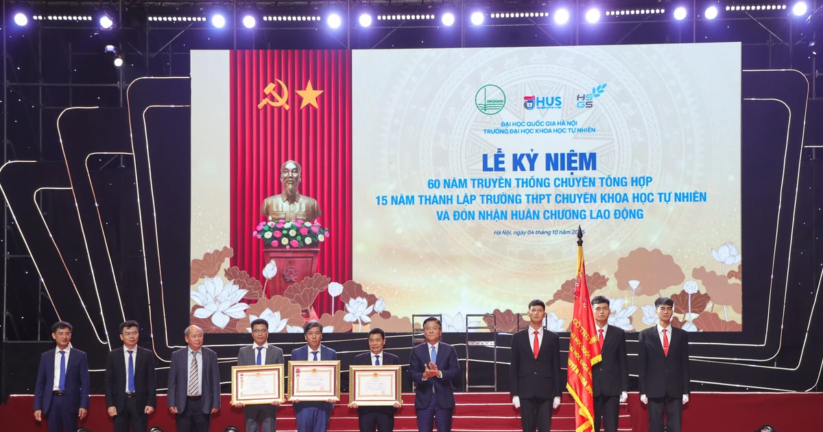 60 năm truyền thống Chuyên Tổng hợp: Nơi ươm mầm tài năng Việt Nam