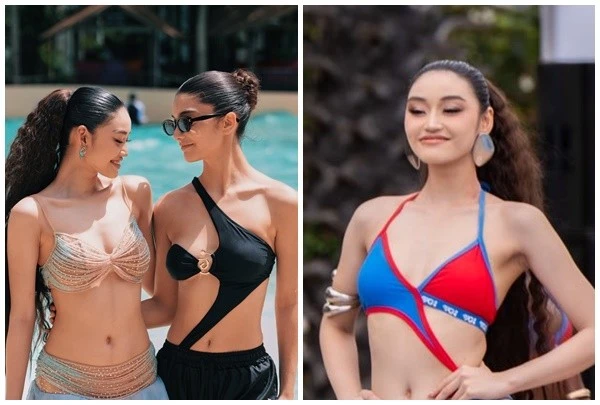 Yến Nhi cùng dàn đối thủ khoe vẻ gợi cảm với bikini