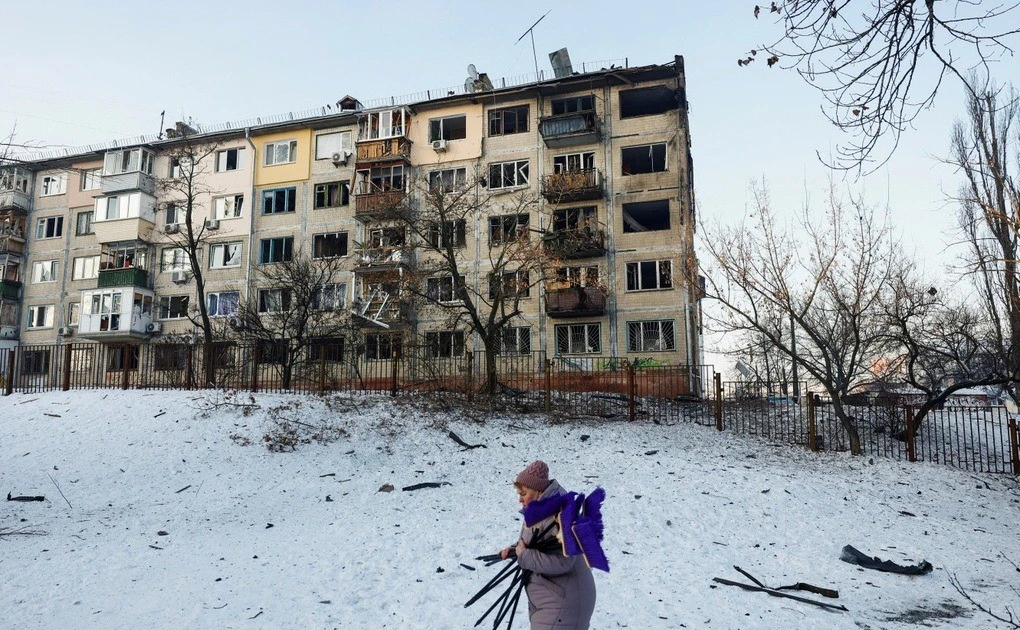 View - Các cuộc không kích của Nga đã biến Kiev thành “thành phố băng giá” | Báo Tri thức và Cuộc sống - TIN TỨC PHỔ BIẾN KIẾN THỨC 24H