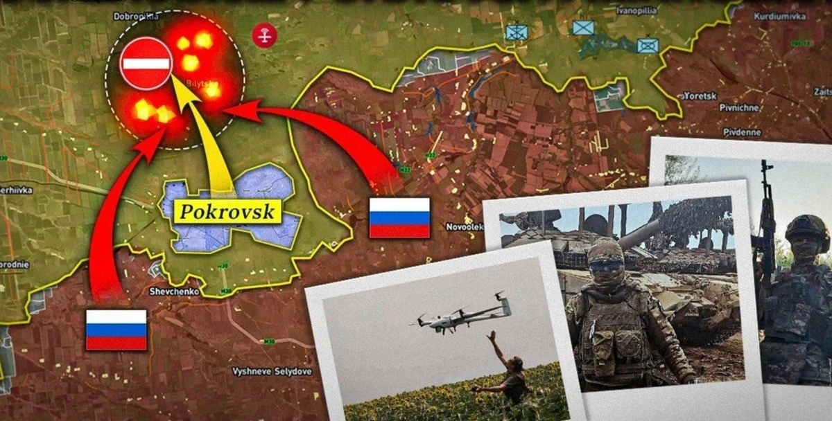 View - Nga cắt đứt tuyến hậu cần Pokrovsk, phòng tuyến Ukraine sắp sụp đổ | Báo Tri thức và Cuộc sống - TIN TỨC PHỔ BIẾN KIẾN THỨC 24H