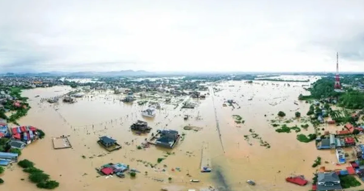 Thái Nguyên ước tính thiệt hại trên 3.000 tỷ đồng trong lũ lụt