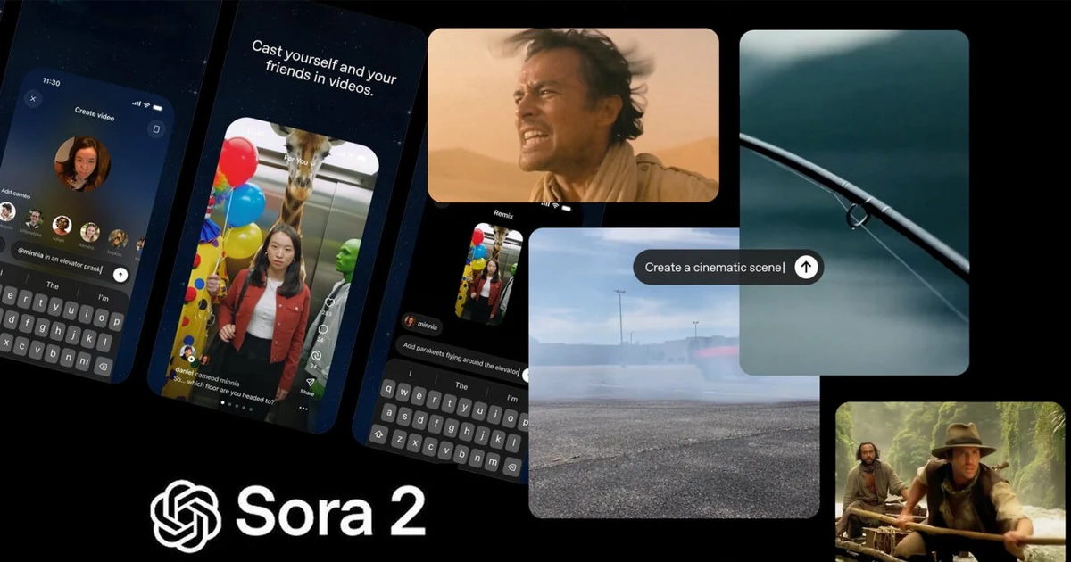 AI Sora nâng cấp khả năng tạo video đỉnh cao, ra mắt mạng xã hội video