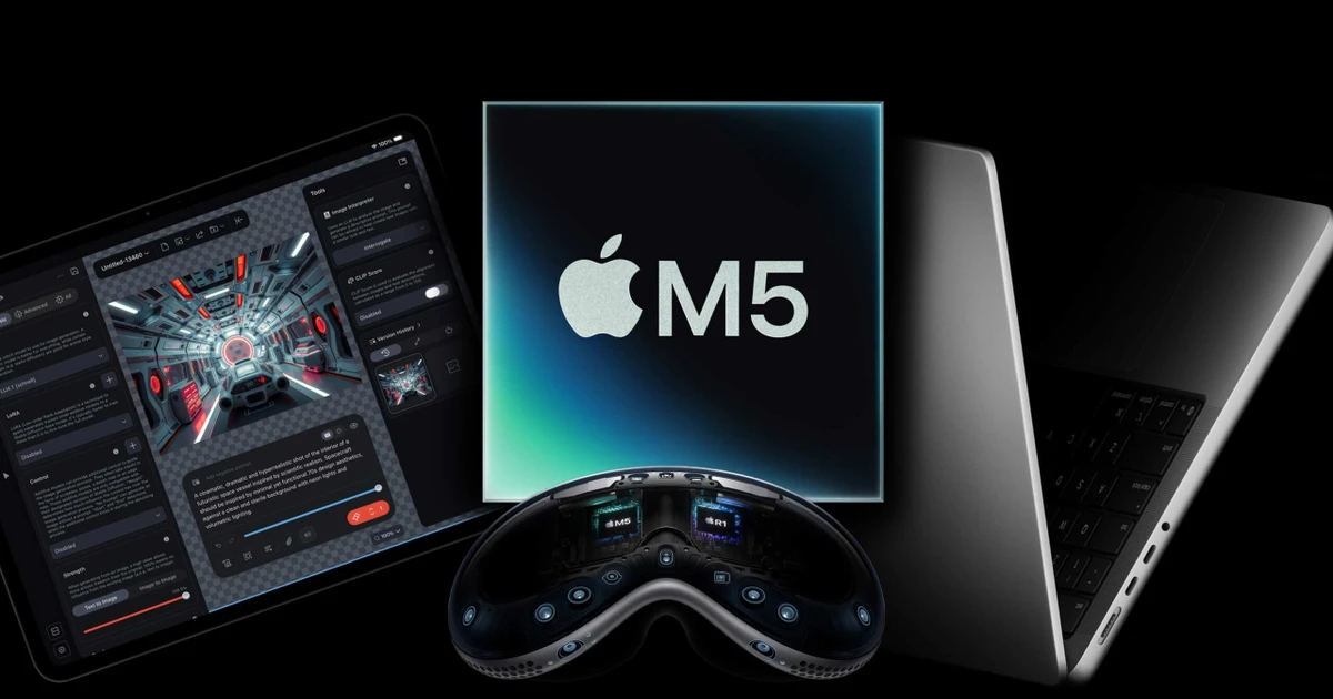 View - Chip M5 ra mắt, trang bị trên 3 thiết bị cao cấp của Apple | Báo Tri thức và Cuộc sống - TIN TỨC PHỔ BIẾN KIẾN THỨC 24H