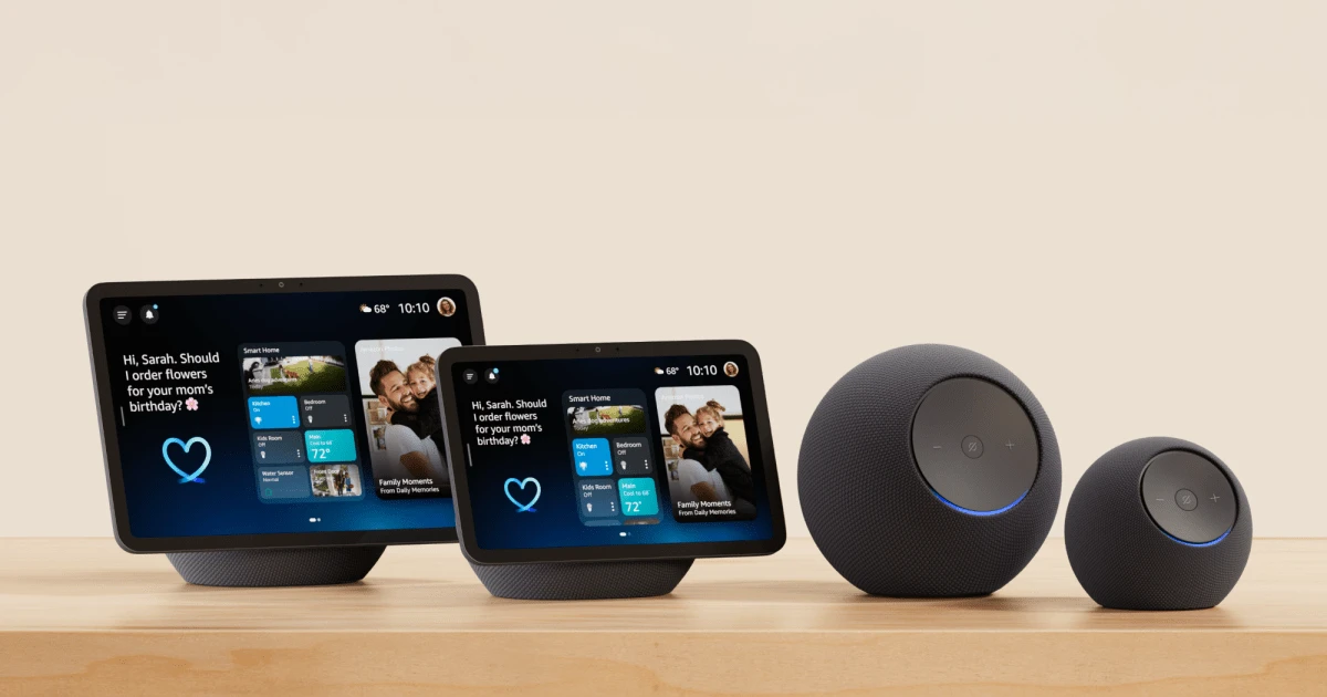 Amazon tung loạt thiết bị Echo hoàn toàn mới hỗ trợ AI Alexa+
