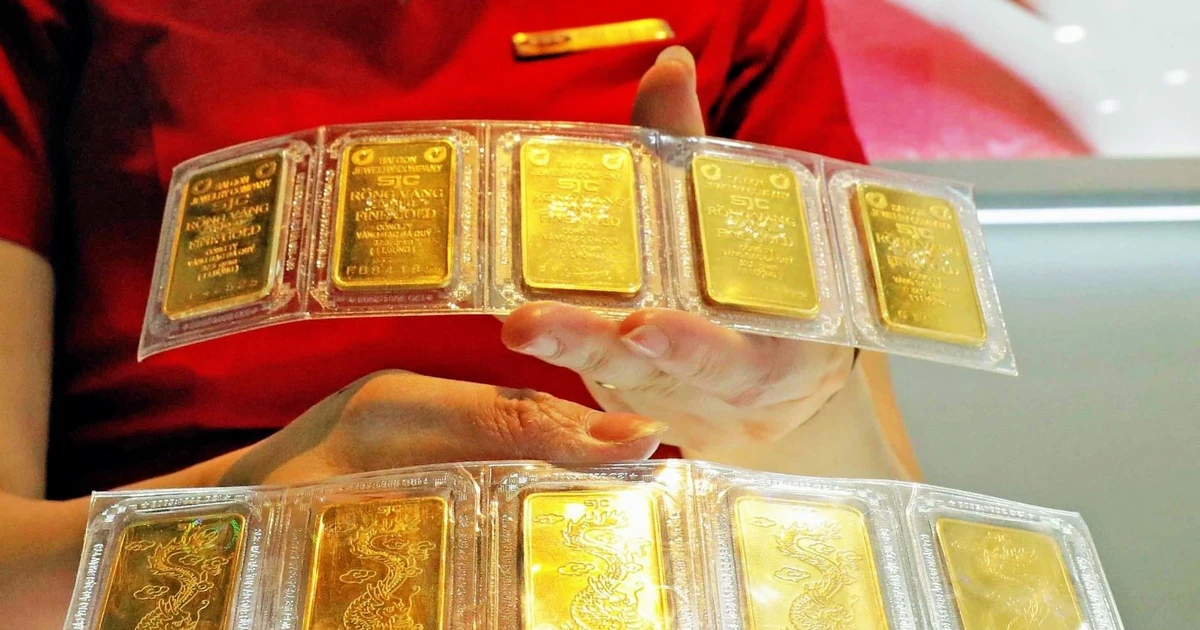 Giá vàng SJC tăng nhẹ tuần rồi, người mua vàng tuần trước vẫn lỗ gần 3 triệu