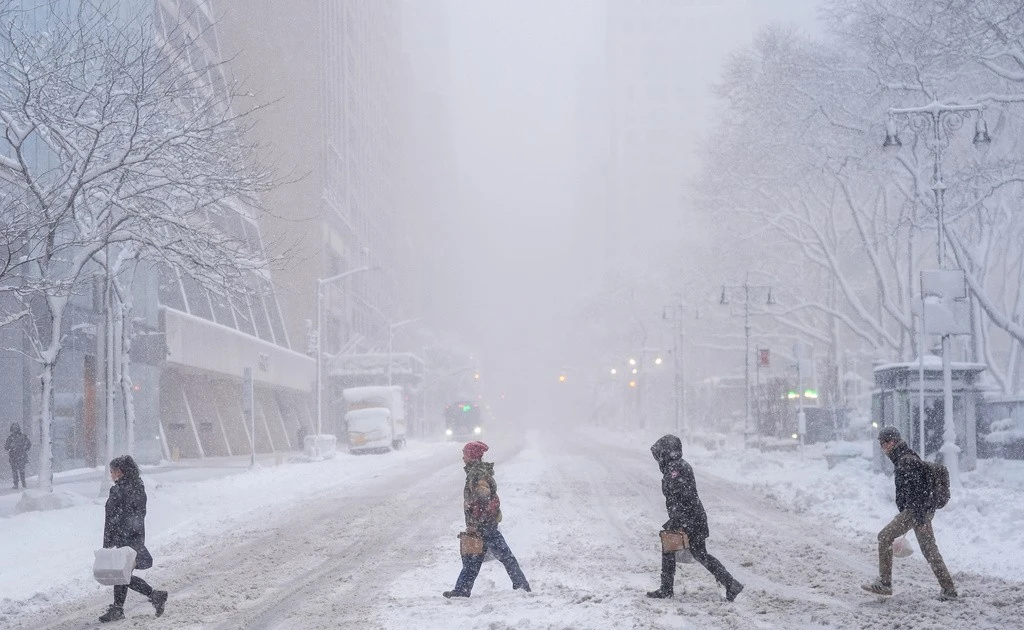 Gallery - Hình ảnh bão tuyết tấn công nước Mỹ | Báo Tri thức và Cuộc sống - TIN TỨC PHỔ BIẾN KIẾN THỨC 24H