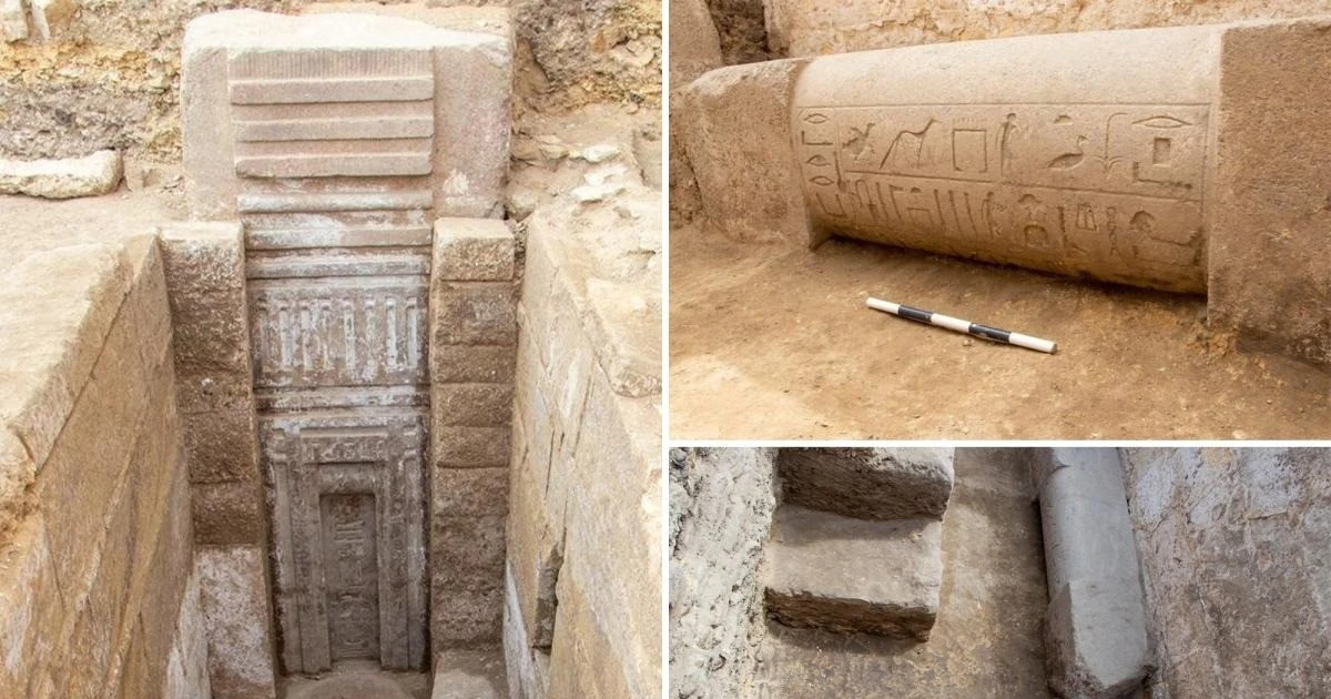 View - Cánh cửa quý hiếm hé lộ nơi chôn cất hoàng tử Ai Cập cổ đại | Báo Tri thức và Cuộc sống - TIN TỨC PHỔ BIẾN KIẾN THỨC 24H