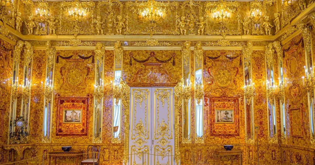 Căn phòng hổ phách huyền thoại có thể nằm dưới Biển Baltic?