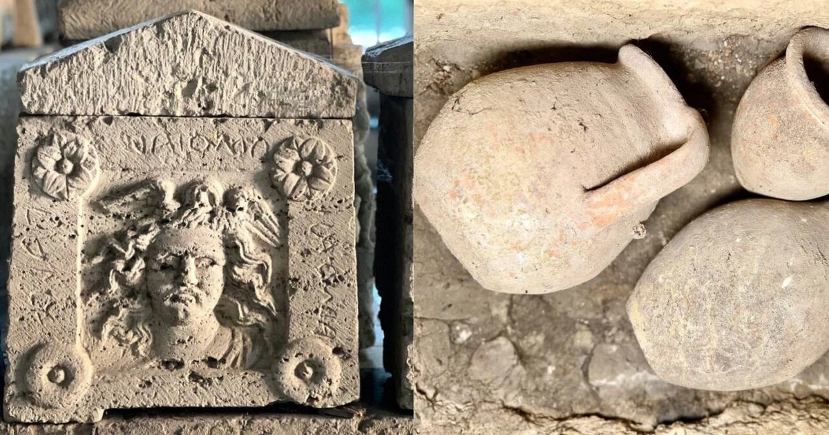 View - Bí ẩn bình cổ đựng tro cốt có hình nữ thần tóc rắn ở Italy | Báo Tri thức và Cuộc sống - TIN TỨC PHỔ BIẾN KIẾN THỨC 24H