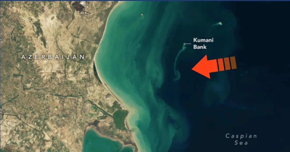 View - Kỳ bí "đảo ma" đột ngột xuất hiện rồi vụt biến ở Biển Caspi | Báo Tri thức và Cuộc sống - TIN TỨC PHỔ BIẾN KIẾN THỨC 24H