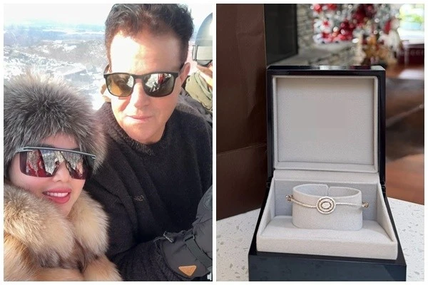 Gallery - Trương Phương khoe được chồng ngoại quốc tặng vòng tay đính kim cương | Báo Tri thức và Cuộc sống - TIN TỨC PHỔ BIẾN KIẾN THỨC 24H