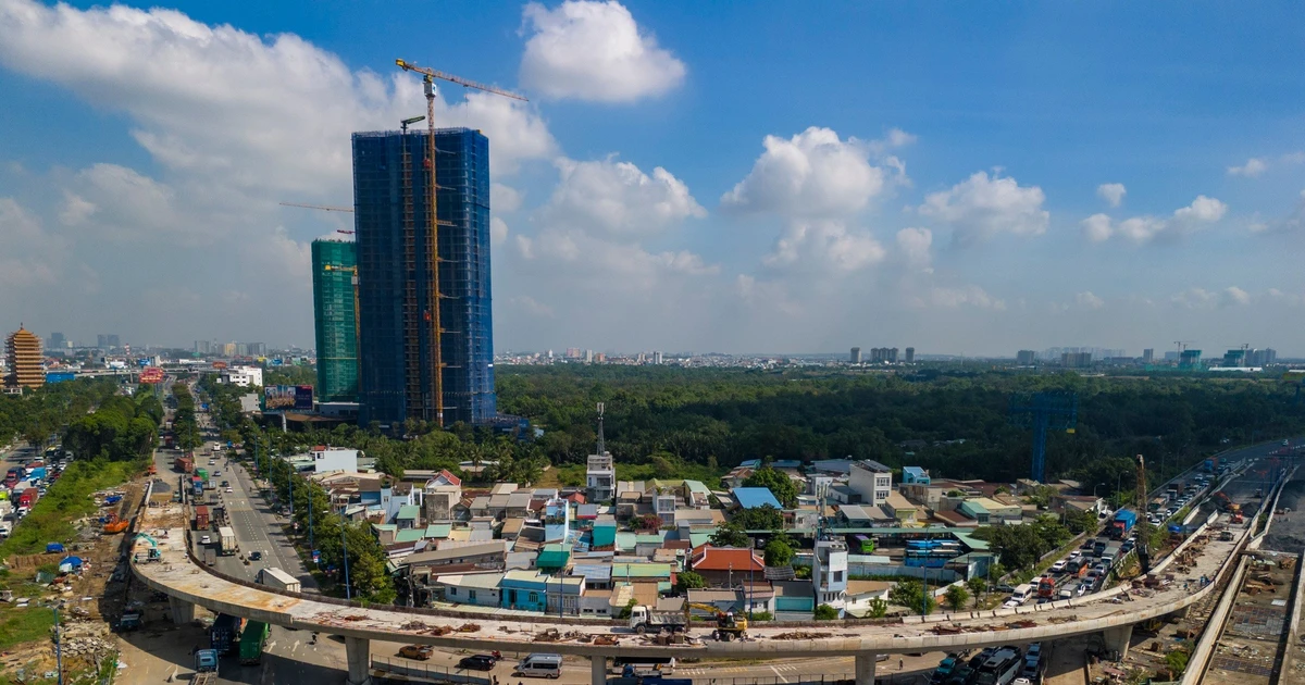 View - Cận cảnh cầu vượt nút giao An Phú dự kiến thông xe trong năm nay | Báo Tri thức và Cuộc sống - TIN TỨC PHỔ BIẾN KIẾN THỨC 24H