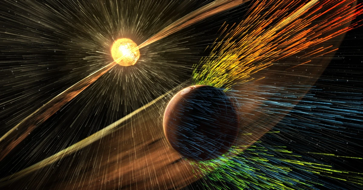 NASA lần đầu tận mắt chứng kiến Mặt Trời “bắn phá” sao Hỏa