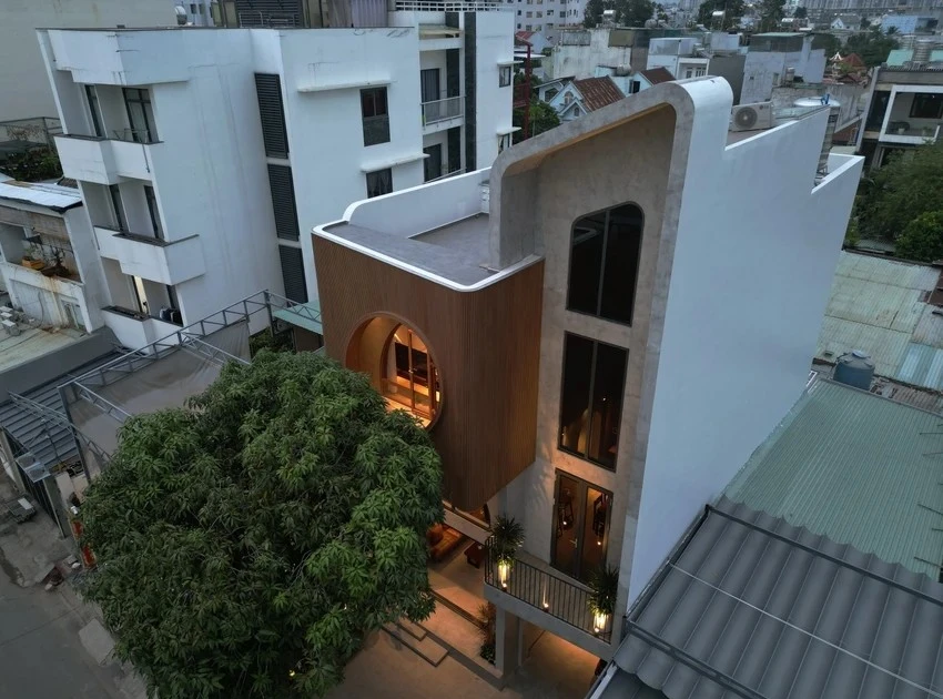 View - Độc đáo ngôi nhà lấy cảm hứng từ đường cong xe Vespa | Báo Tri thức và Cuộc sống - TIN TỨC PHỔ BIẾN KIẾN THỨC 24H