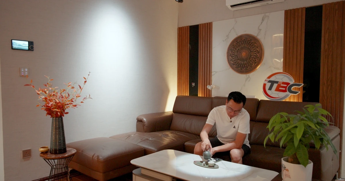 View - Bên trong căn hộ thông minh của BLV Tạ Biên Cương | Báo Tri thức và Cuộc sống - TIN TỨC PHỔ BIẾN KIẾN THỨC 24H