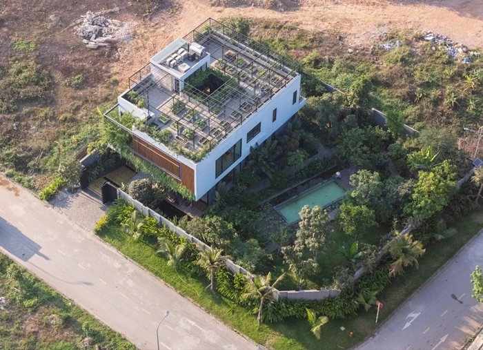 View - Độc đáo biệt thự hình bánh chưng xanh mướt ở Bắc Giang | Báo Tri thức và Cuộc sống - TIN TỨC PHỔ BIẾN KIẾN THỨC 24H