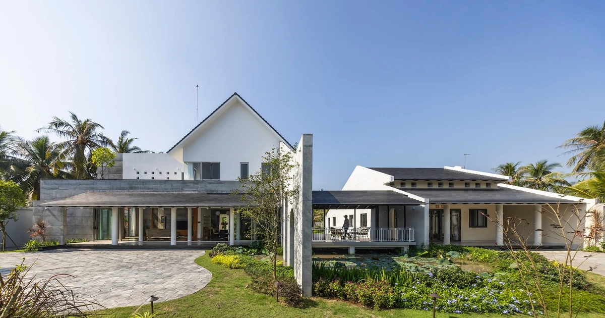 View - Nhà bê tông thô mộc đẹp lạ lùng ở Vĩnh Long | Báo Tri thức và Cuộc sống - TIN TỨC PHỔ BIẾN KIẾN THỨC 24H