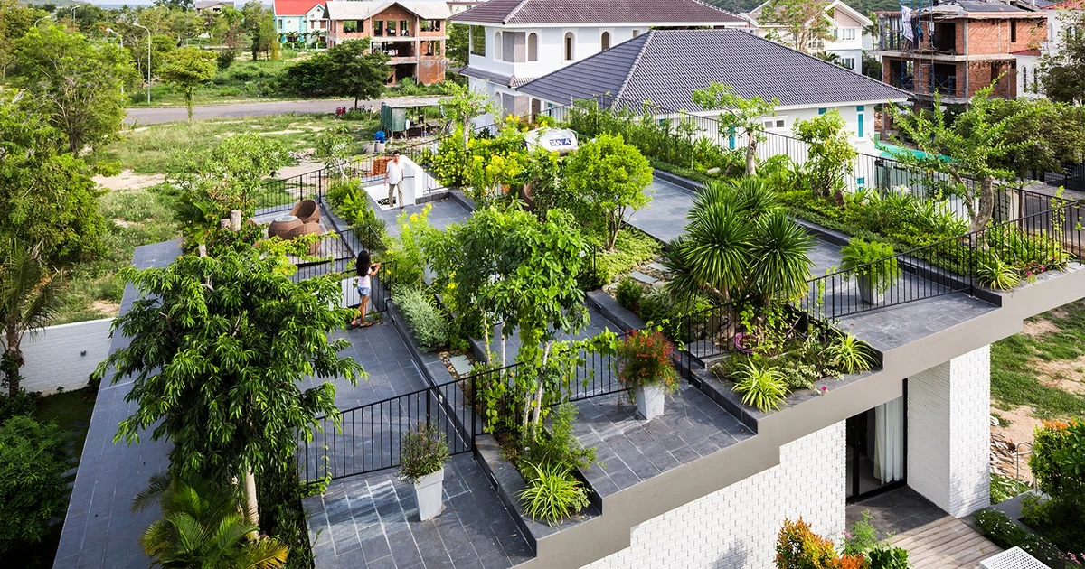 View - Ngôi nhà có vườn bậc thang trên mái độc đáo ở Nha Trang | Báo Tri thức và Cuộc sống - TIN TỨC PHỔ BIẾN KIẾN THỨC 24H