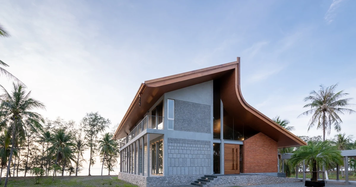 View - Nhà nghỉ dưỡng ven biển độc đáo với mái khổng lồ hình sóng | Báo Tri thức và Cuộc sống - TIN TỨC PHỔ BIẾN KIẾN THỨC 24H