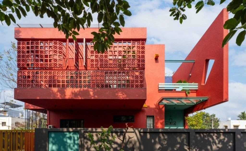 View - Nhà phố thô mộc, nổi bần bật với mặt tiền gạch đất nung | Báo Tri thức và Cuộc sống - TIN TỨC PHỔ BIẾN KIẾN THỨC 24H