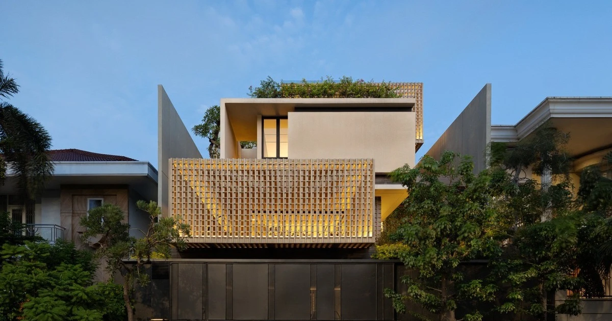 View - Nhà hướng Tây mát rượi nhờ mặt tiền “biết thở” | Báo Tri thức và Cuộc sống - TIN TỨC PHỔ BIẾN KIẾN THỨC 24H