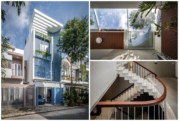 View - Nhà phố với mặt tiền chuyển động như dòng nước chảy | Báo Tri thức và Cuộc sống - TIN TỨC PHỔ BIẾN KIẾN THỨC 24H