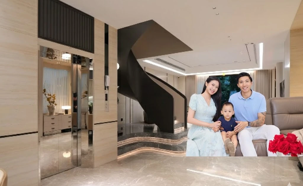 View - Cận cảnh biệt thự 2 mặt tiền vài chục tỷ của Đoàn Văn Hậu - Doãn Hải My | Báo Tri thức và Cuộc sống - TIN TỨC PHỔ BIẾN KIẾN THỨC 24H