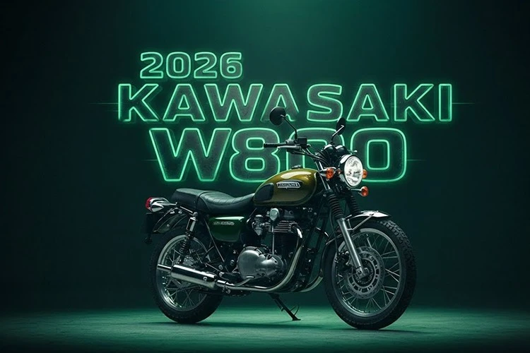 Kawasaki W800 2026 ra mắt - xế nổ hoài cổ từ 230 triệu đồng