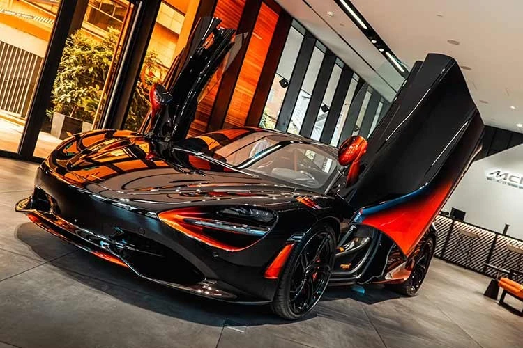 View - McLaren 750S Spider MSO Orange Coriolis độc bản gần 30 tỷ tại TP.HCM | Báo Tri thức và Cuộc sống - TIN TỨC PHỔ BIẾN KIẾN THỨC 24H