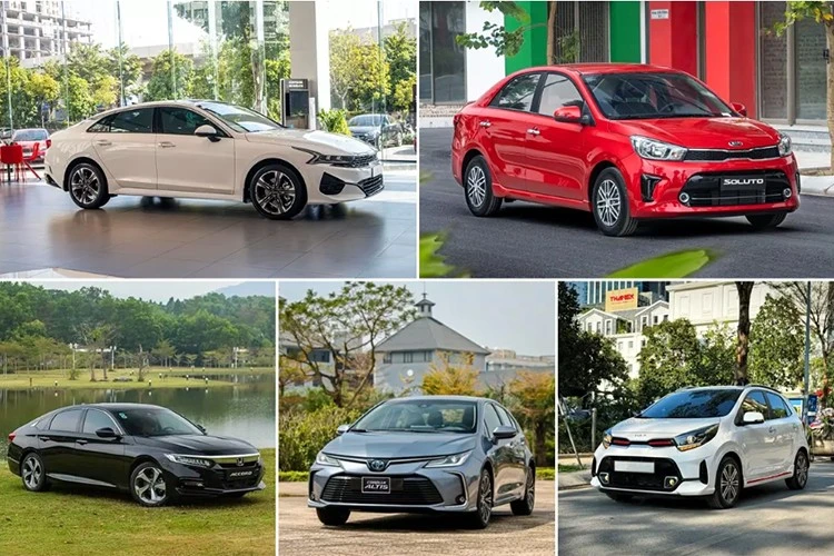Top 10 mẫu xe ôtô ế ẩm nhất Việt Nam tháng 8/2025