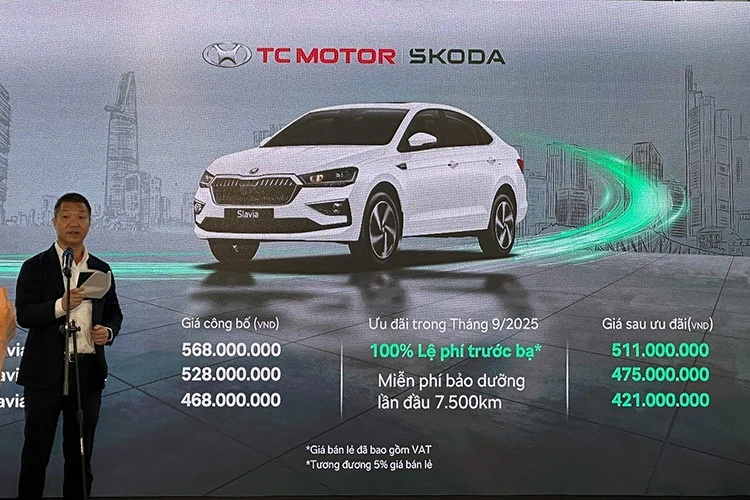 View - Cận cảnh Skoda Slavia tại Việt Nam - xe cỡ B châu Âu chỉ từ 421 triệu | Báo Tri thức và Cuộc sống - TIN TỨC PHỔ BIẾN KIẾN THỨC 24H