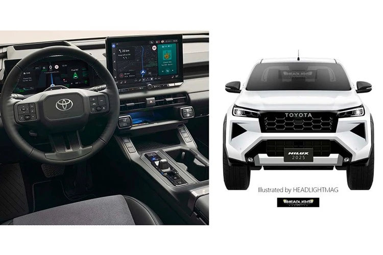 Xe bán tải Toyota Hilux 2026 sắp ra mắt lộ thông tin động cơ