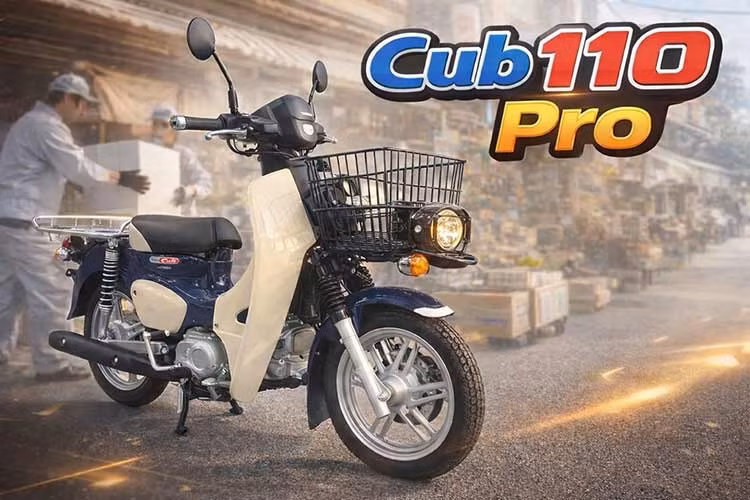 View - Honda Super Cub 110 Pro tại Việt Nam - xe máy cho "shipper" hơn 160 triệu | Báo Tri thức và Cuộc sống - TIN TỨC PHỔ BIẾN KIẾN THỨC 24H
