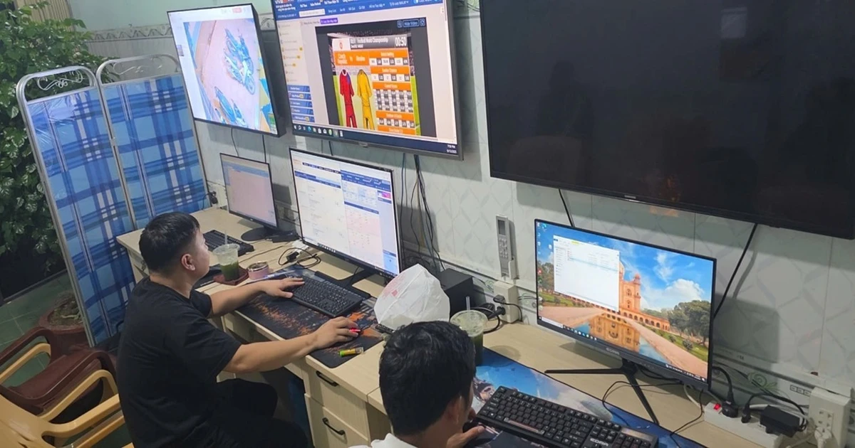 Triệt xóa đường dây cá độ bóng đá trên mạng internet ở Khánh Hoà