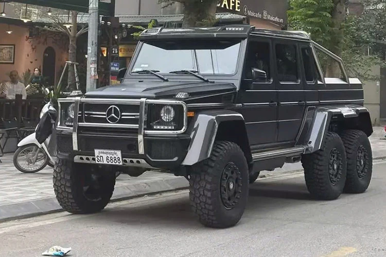 View - Mercedes-Benz G63 AMG 6x6, quái vật 6 chân hơn 25 tỷ ở Hà Nội | Báo Tri thức và Cuộc sống - TIN TỨC PHỔ BIẾN KIẾN THỨC 24H