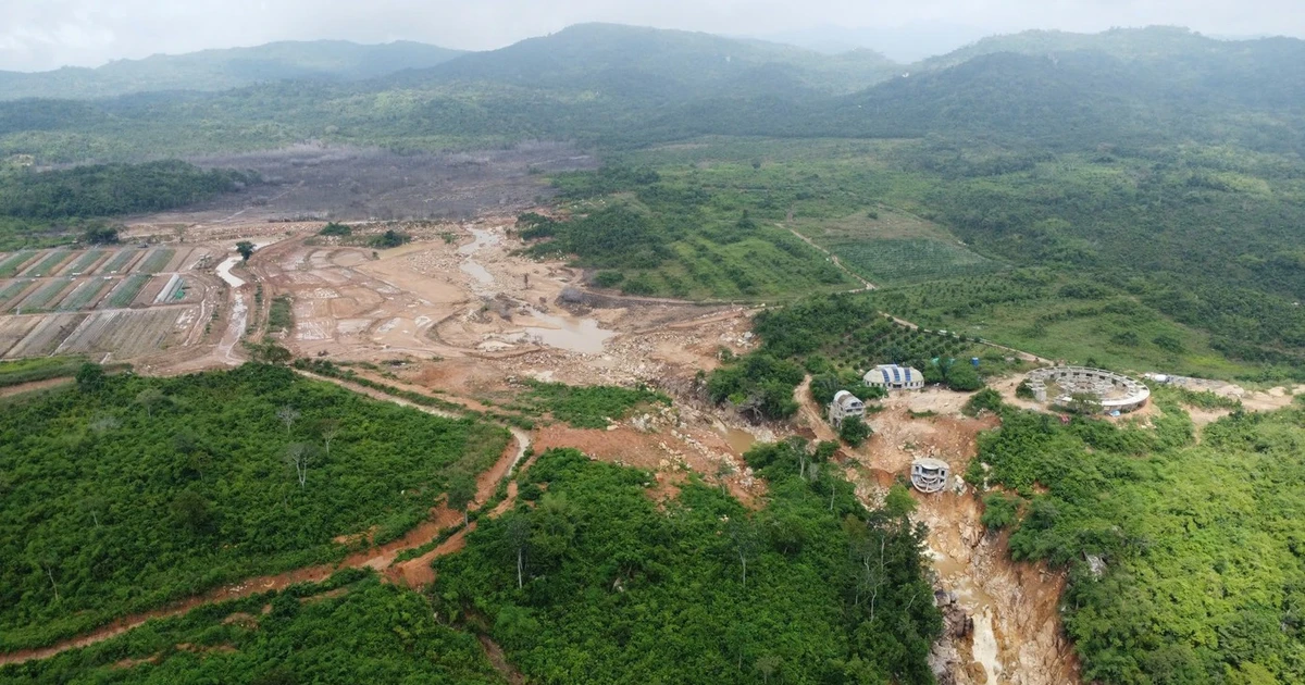 Gallery - Cận cảnh hồ chứa nước tạo ra lũ quét ở Lâm Đồng | Báo Tri thức và Cuộc sống - TIN TỨC PHỔ BIẾN KIẾN THỨC 24H