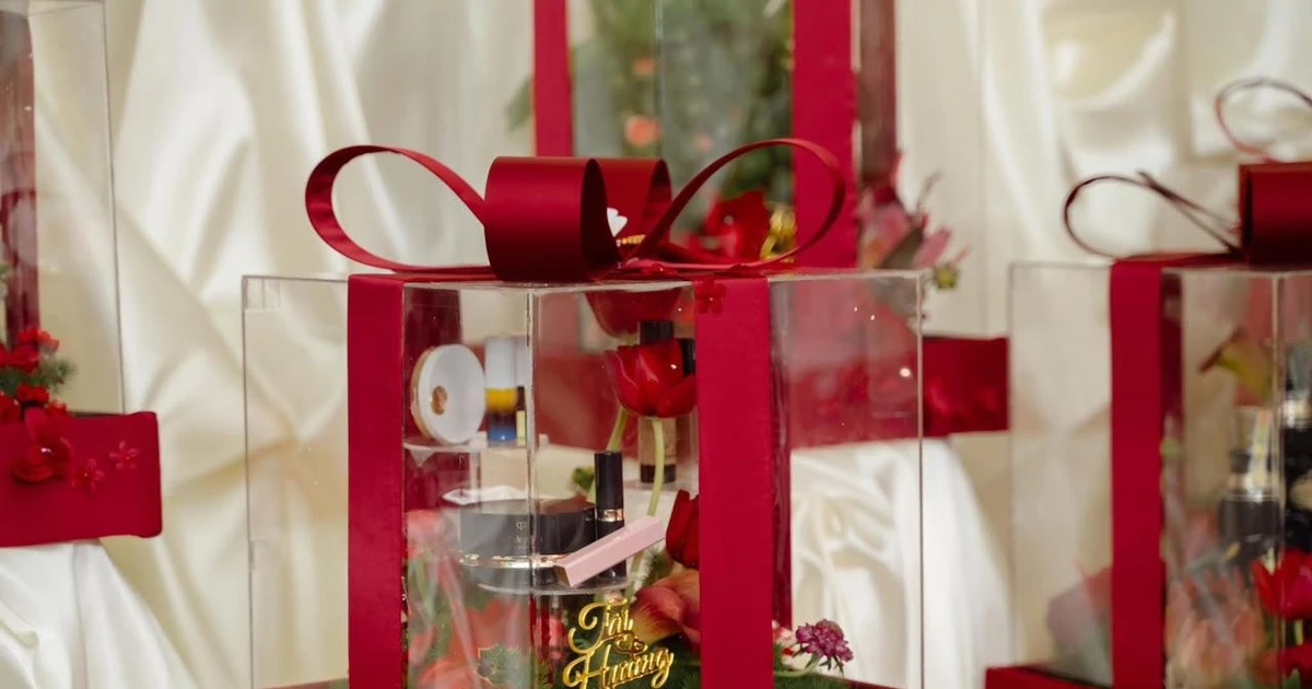 View - Tráp cưới trị giá 18 triệu đồng độc lạ đang viral mạng xã hội | Báo Tri thức và Cuộc sống - TIN TỨC PHỔ BIẾN KIẾN THỨC 24H